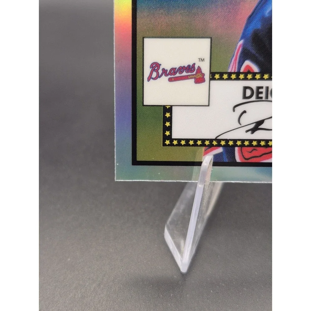 2021 Topps Chrome Platinum Anniversary Deion Sanders #320 Refractor Braves